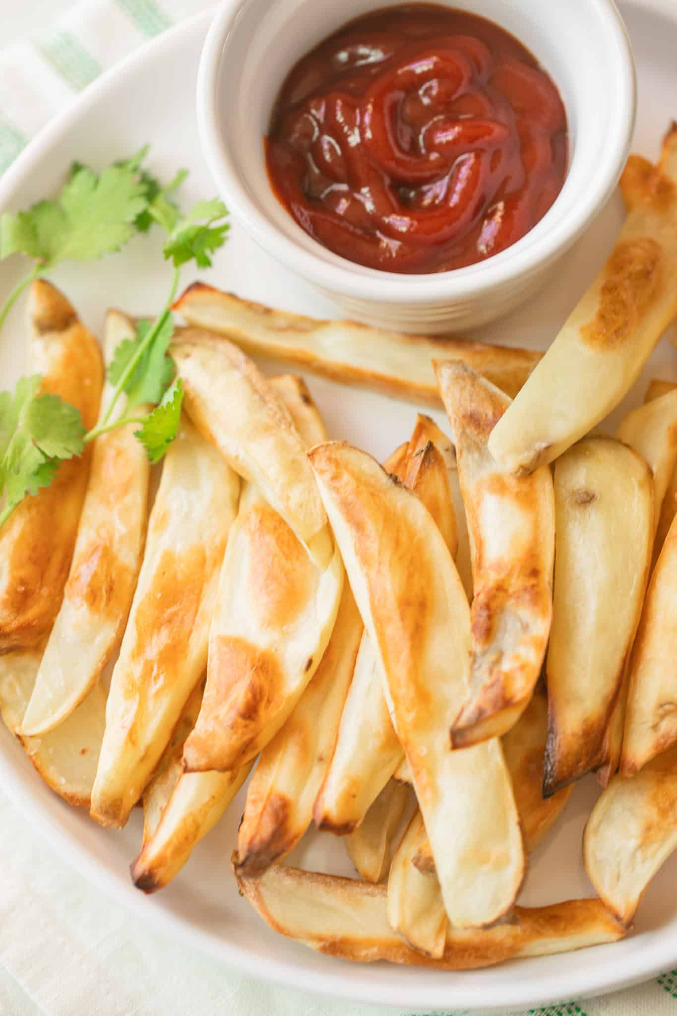 Healthy Baked French Fries (Oil-Free!) - Clean Eating Kitchen