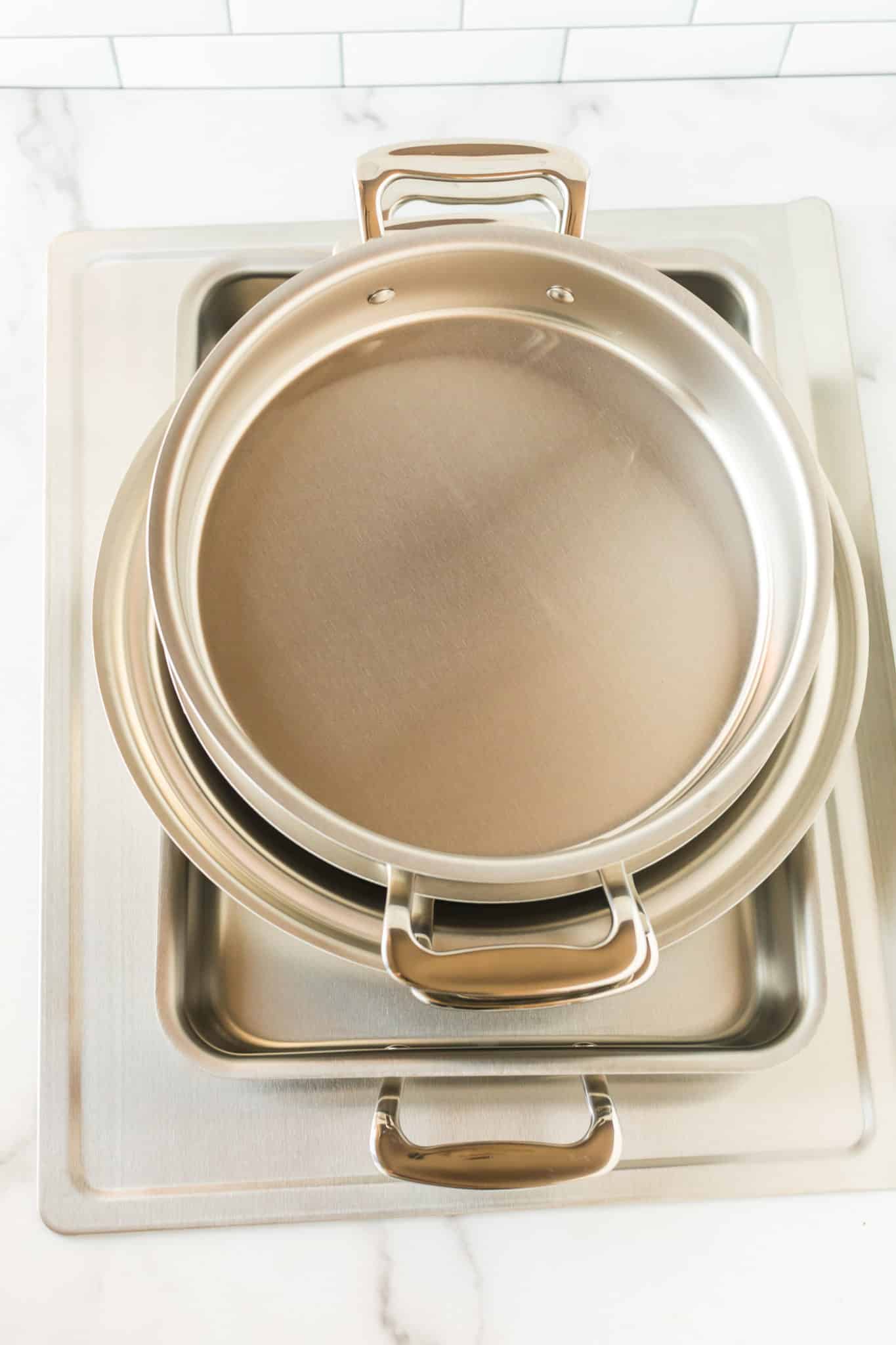 Multi Ply Stainless Steel Cookie Sheet - Medium – WaterlessCookware