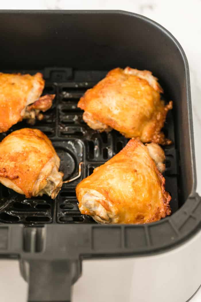 Air Fryer Bone-In Chicken Thighs - Clean Eating Kitchen
