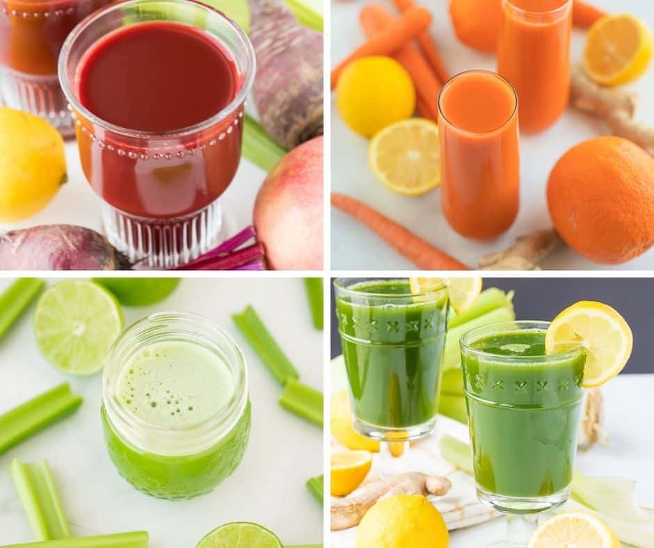 fruit and vegetable juice recipes