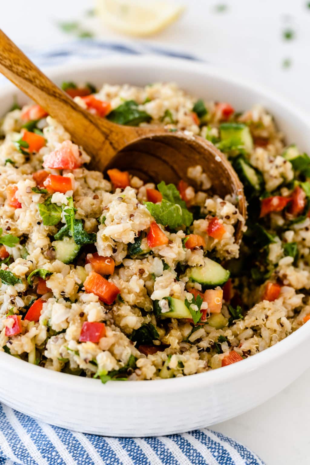 Costco Quinoa Salad (Copycat Recipe) - Clean Eating Kitchen