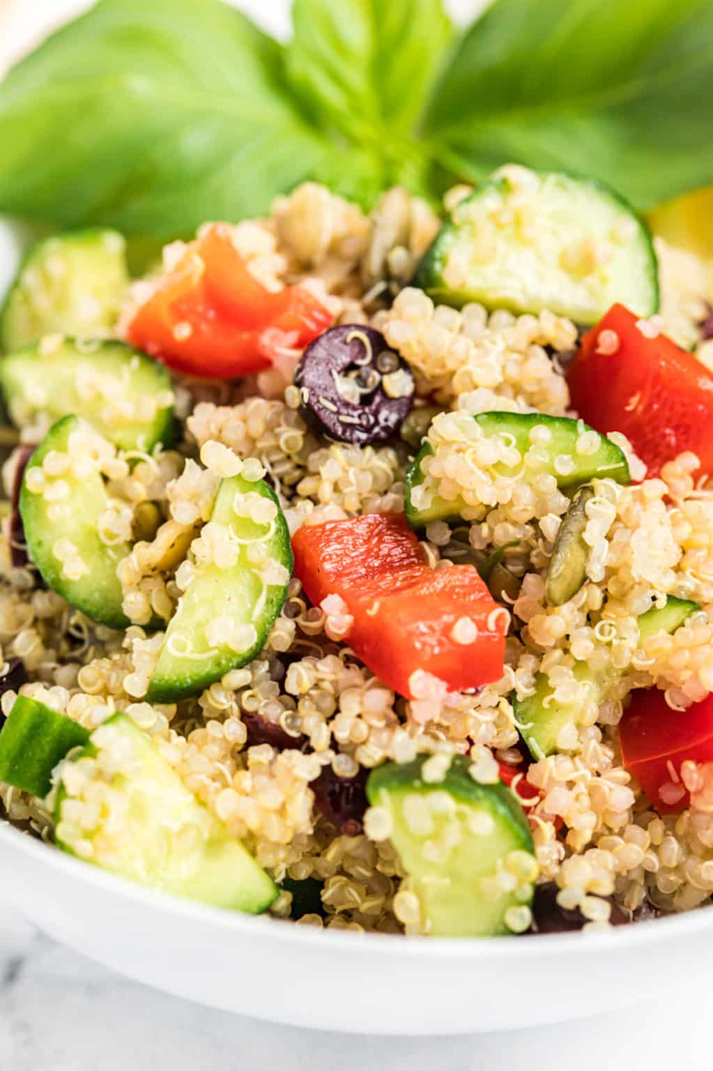 Instant Pot Quinoa Salad With Vegetables | Vegan & Gluten-Free