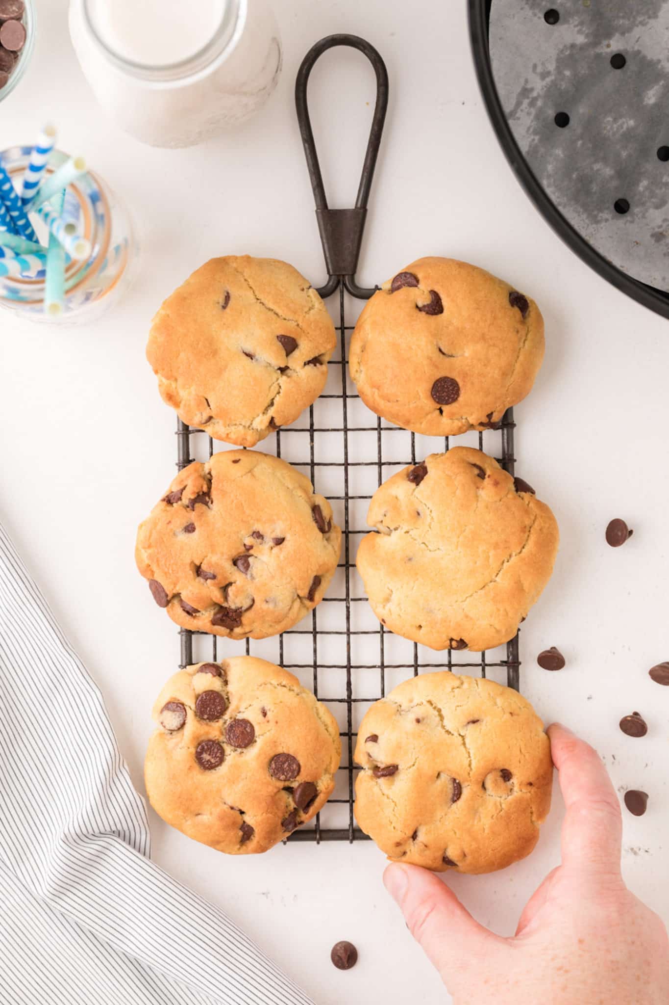 https://www.cleaneatingkitchen.com/wp-content/uploads/2021/09/air-fryer-cookies-on-drying-rack-scaled.jpg