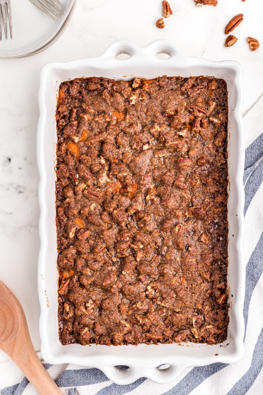 Gluten-Free Sweet Potato Casserole with Pecan Topping - Clean Eating ...