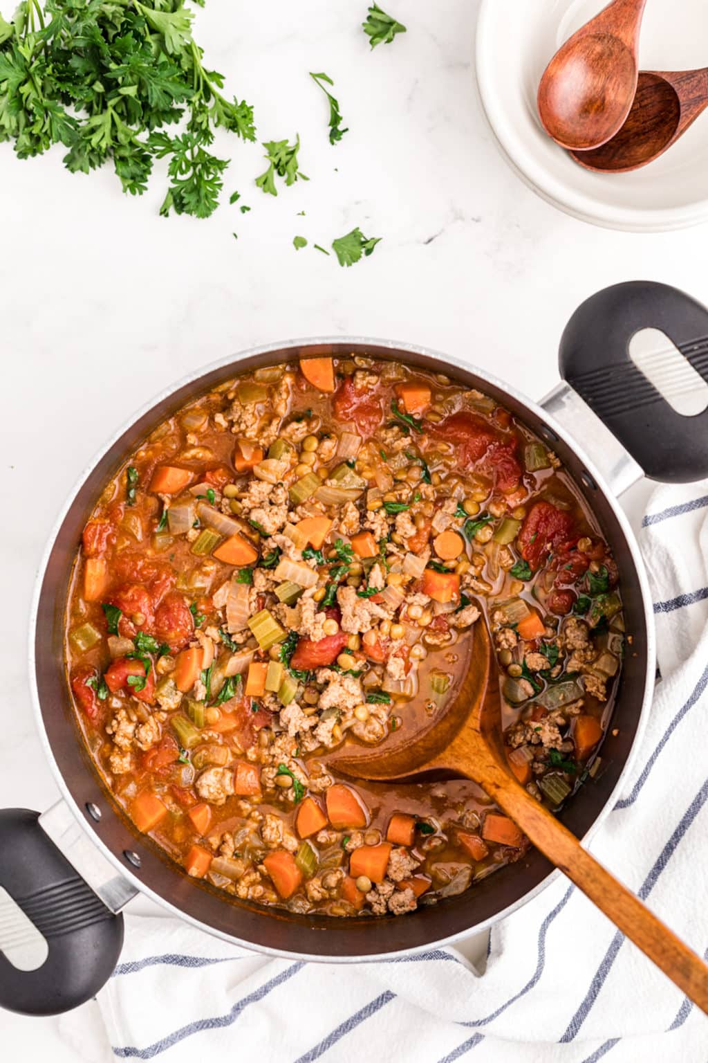 Lentil Turkey Soup | Low-Fat - Clean Eating Kitchen