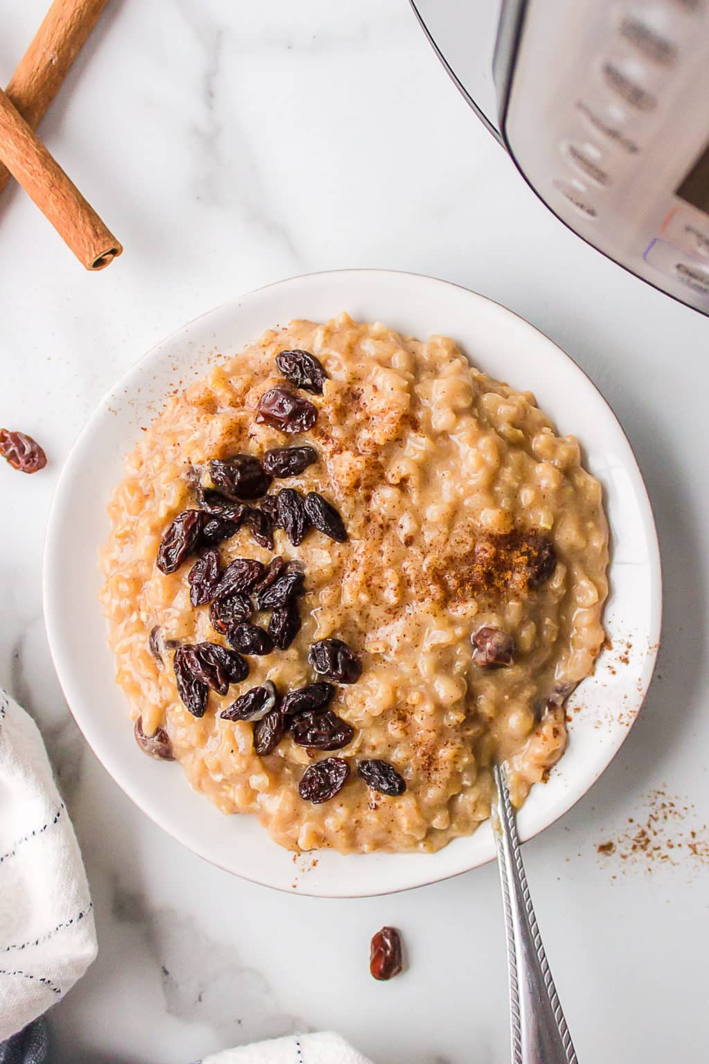 Instant Pot Brown Rice Pudding - Clean Eating Kitchen