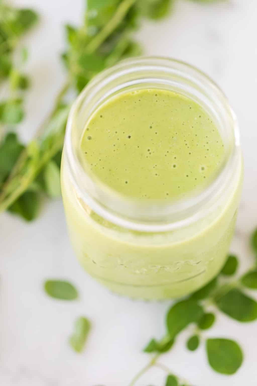 Moringa Superfood Smoothie Recipe (Dairy-Free) - Clean Eating Kitchen