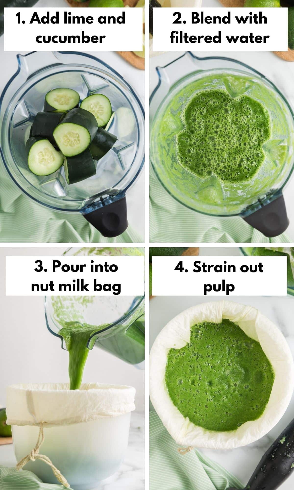 How to Make Juice in a Blender