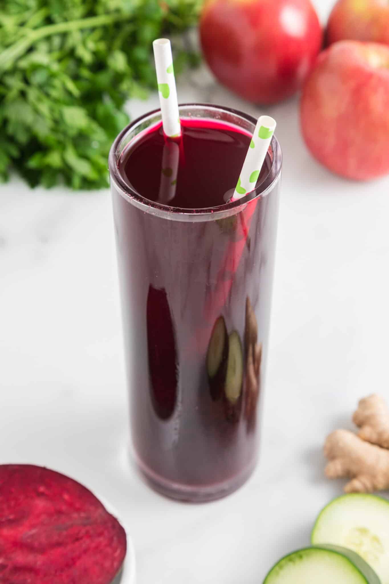 Best Beet Juice Recipe (Juicer or Blender) - Clean Eating Kitchen