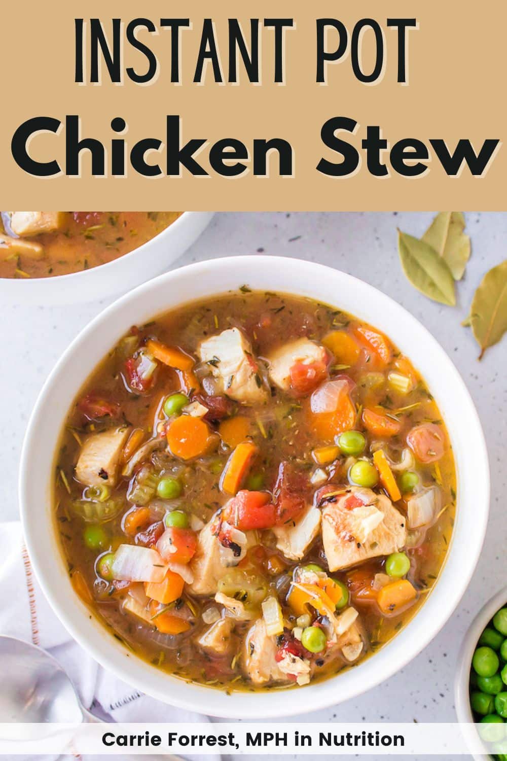 Easy Instant Pot Chicken Stew with Vegetables - Clean Eating Kitchen