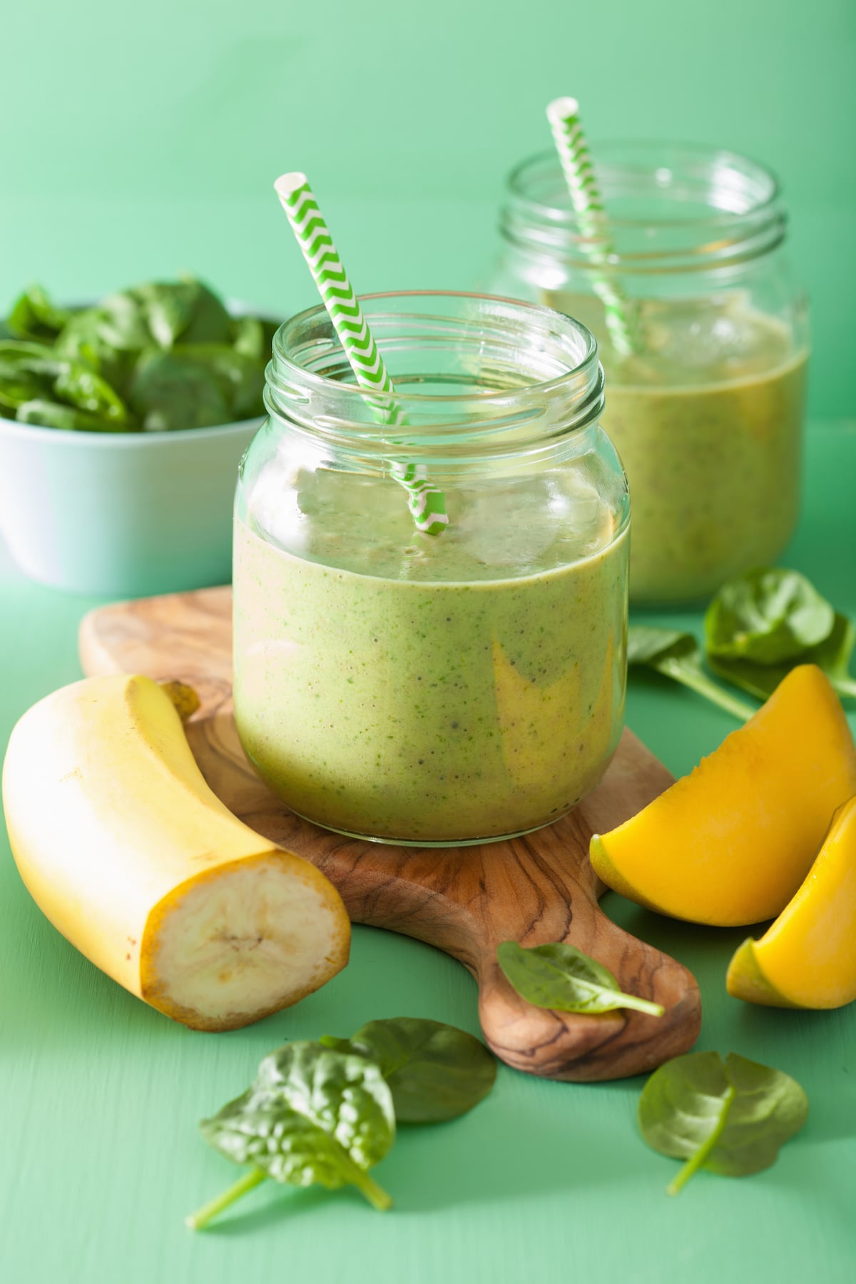 GREEN BREAKFAST SMOOTHIE  for weight loss 